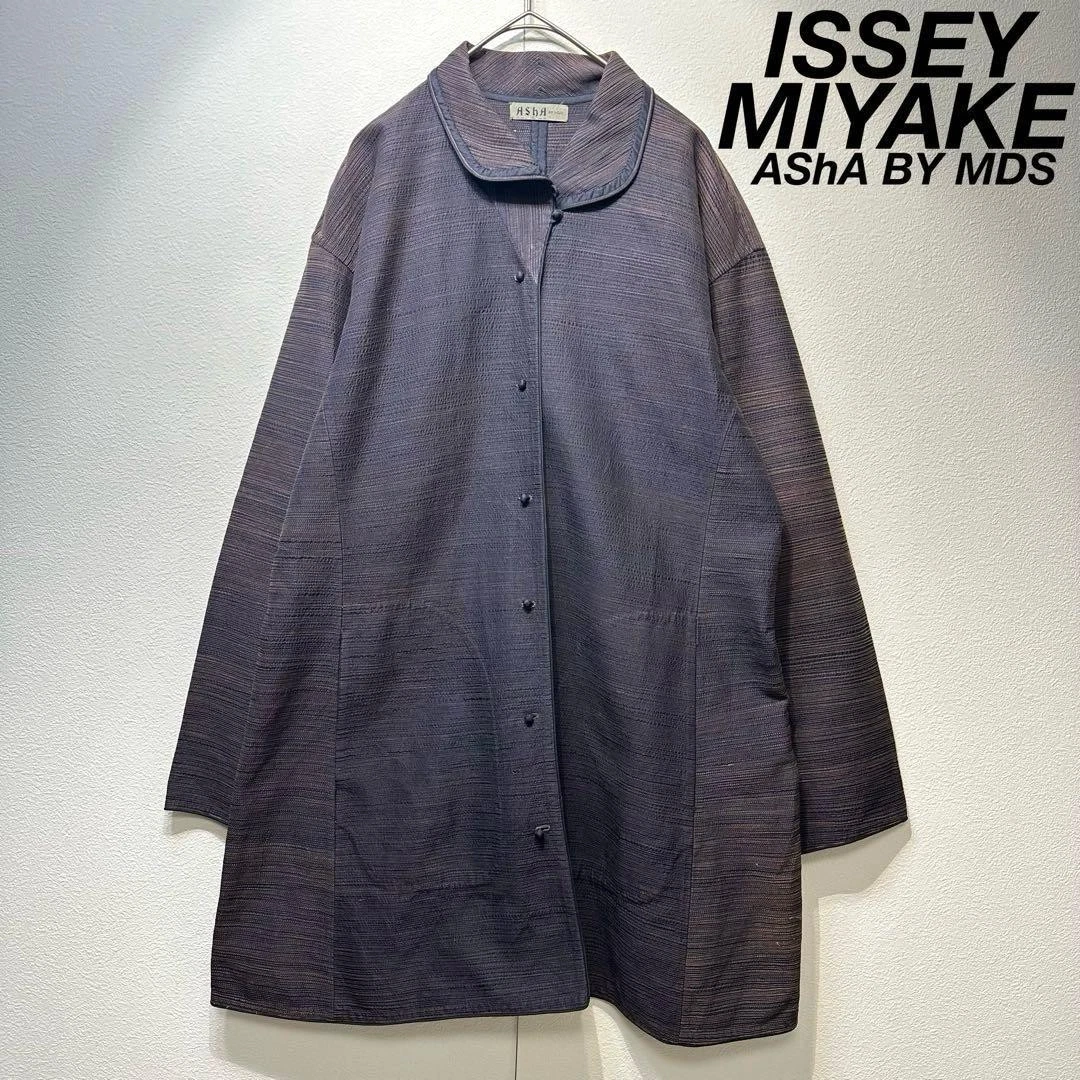 【ISSEY MIYAKE】1990s〜 soutien collar coat ISSEY MIYAKE】1990s〜 soutien collar coat Vintage 1980s 1990s