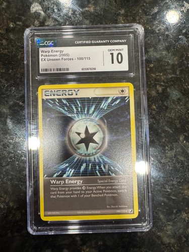 Warp Energy graded CGC 10 for sale on eBay