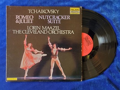 Tchaikovsky Romeo Juliet Nutcracker Suite Lp Lorin Maazel Cleveland Telarc~CLEAN