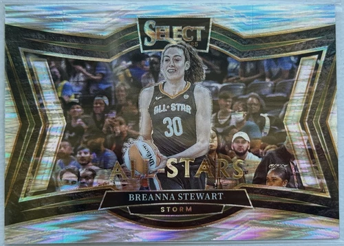 Breanna Stewart 2025 Panini Prizm Breanna Stewart #5 Silver