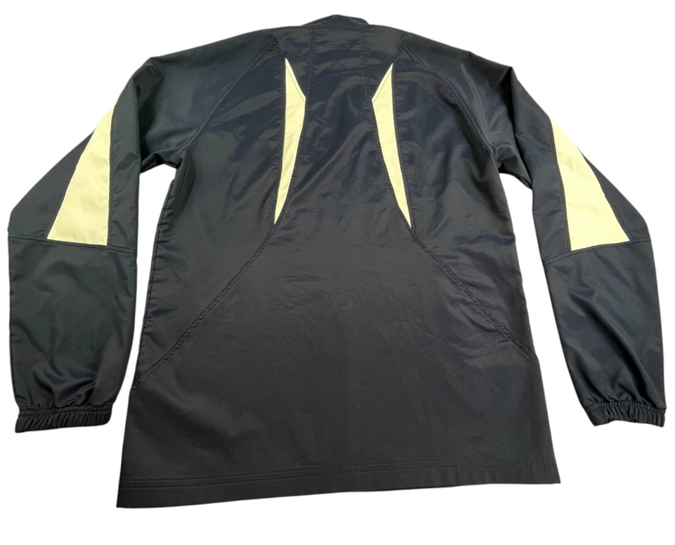 Under Armour Track Jacket Mens Small Blue AllSeasonGear Full Zip Soft Shell Run - Image 2 of 4