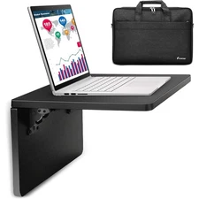 Magnetic Portable Laptop Workstation with Laptop Bag,Super Strong Magnets,Wooden