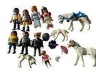 Vintage Playmobil Castle Medieval Characters Horse Accessories