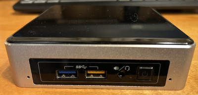 Intel NUC7i3bnk 120SSD 8GB Ram, Win11Pro, 3-7100Ucpu  read list Low Vision 51-53