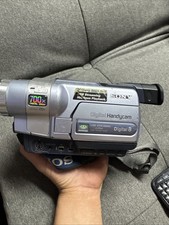 Sony DCR-TRV350 Digital8 Hi8 Video8 Camcorder Casette Tray Error Read 