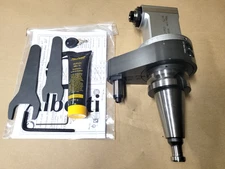 ALBERTI SARONNO T90-1.5 18160118 ER16 90° BT40 ANGLE HEAD W/ COLLETS & CASE
