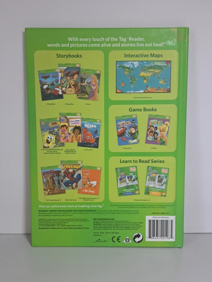 LeapFrog LeapReader TAG Book Learn To Draw And Write With Mr. Pencil School Kids - Image 2 of 3