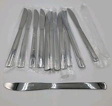 12 NEW Royal Chicago Windsor Stainless Dinner Knife Restaurant Quality Flatware