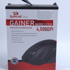 NO DONGLE Redragon Gainer RED-M656-R1BK Wireless Gaming Mouse 4000 DPI 2.4Ghz