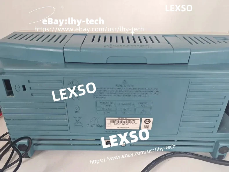 Osciloscopio de almacenamiento digital de dos canales Tektronix TDS1012C-SC TDS 1012C-SC/lh Foto 3 de 3