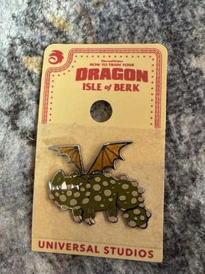 Epic Universe How To Train Your Dragon Isle Berk Meatlug Prim Enamel Shiny Pin