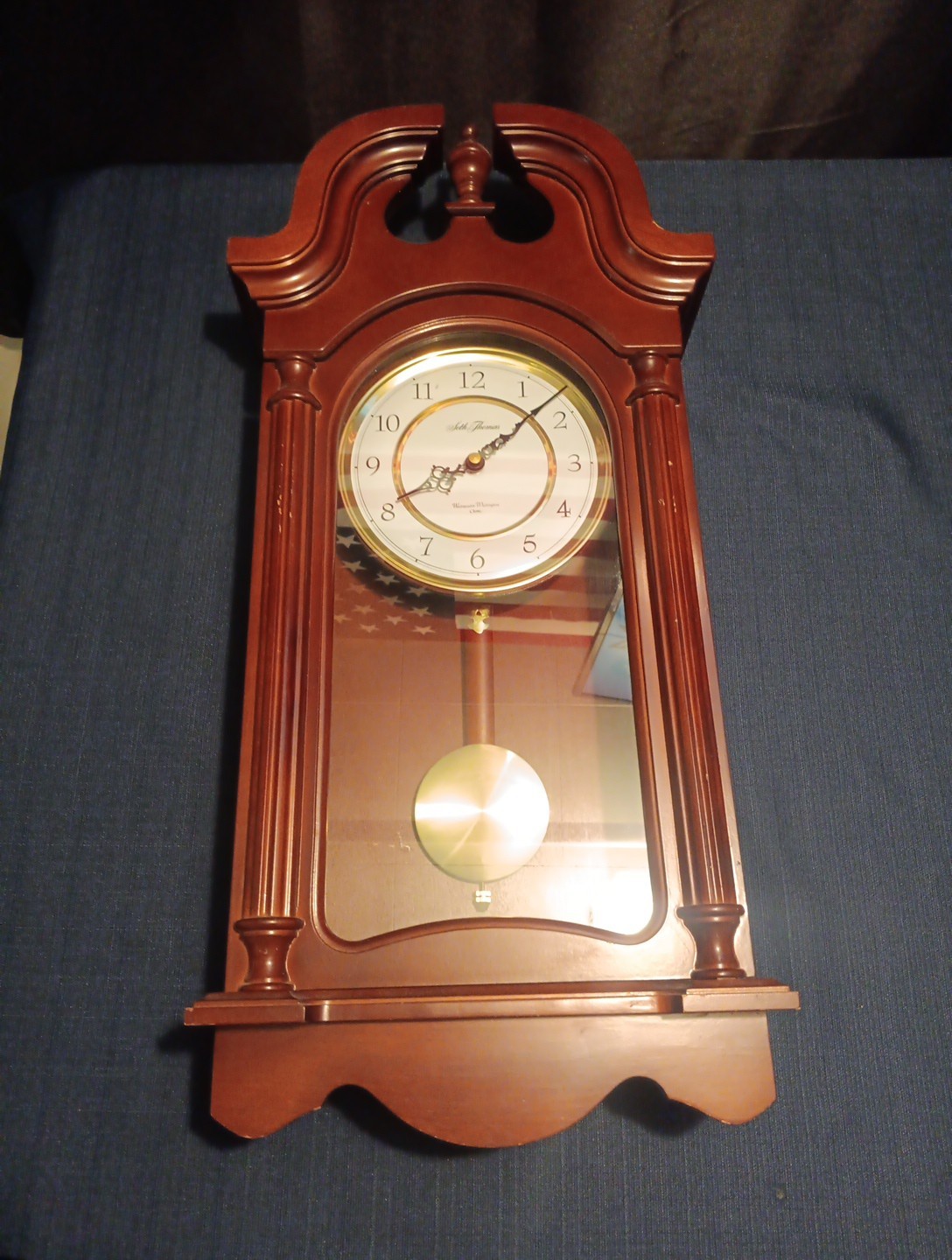 Seth Thomas Westminster Whittington Chime Music Pendulum Wall Clock No. 1504