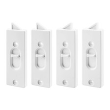 2Pair Window Tilt Latch Replacement 2-5/16 in.Hole Centers White