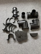 Polypipe marshall tufflex gutter cast iron effect joblot, Brackets, CIips