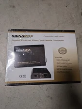 SIGNAMAX Ethernet Fiber Optic Media Converter, 065-1196SFPDR