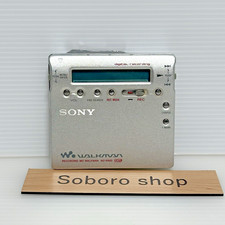 Sony MD Walkman MZ-R900 Portable Player Recorder Silver Tested Working