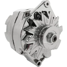 Alternator for Chrome Chevy 110 AMP 3-Wire Setup 65-85; 400-12406