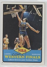 1973-74 Topps NBA Western Finals Jim Barnett (Lakers vs Warriors) #67 os0