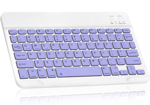 Teclado recargable Bluetooth ultra delgado para LG G Pad 5 10.1/G Pad IV 8.0...