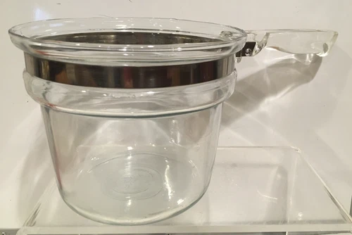 Pyrex 1-1/2 Quart Glass Double Boiler 6283 TOP ONLY