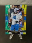 2025 Panini Select Football Green and Yellow Shock Tyleik Williams #169