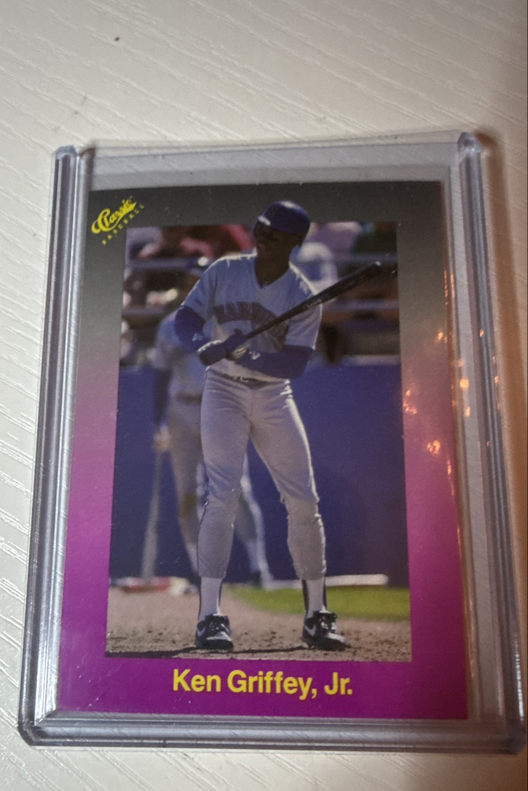 1989 Classic Update Purple Travel Edition - Ken Griffey Jr #193 (RC)