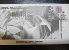JUVENTUS  PANATHINAIKOS ATHENS  19/9/2000  TICKET UEFA CHAMPIONS LEAGUE