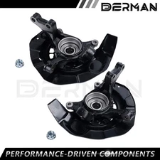 2Pcs Front Wheel Hub Bearings & Knuckles for 04-09 Lexus RX330 RX350 Highlander