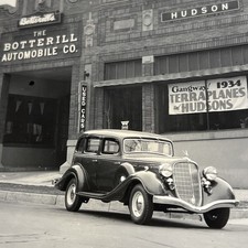 The Botterill Auto Co.TERRAPLANES Hudson&rsquo;s Cars 8x 10 Original photo 1934
