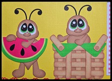 Premade 12x12 Scrapbook Pages Handmade Layout Life's A Picnic PCC