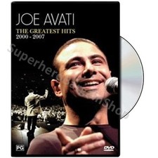 Joe Avati - The Greatest Hits (DVD, 2000-2007) PAL Region Free (+Live Tour Film)