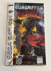 GunGriffon (Sega Saturn, 1996) CIB, Complete W Manual/Reg