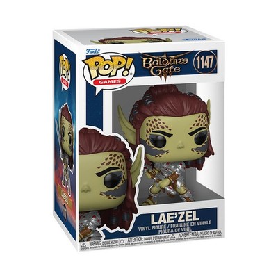 Baldur's Gate   Lae'zel Funko Pop   mit Schwert   Vinyl Figur Nr. 1147