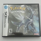 Nintendo Pokemon Diamond Case, Manual, & Poster (NO GAME) - Used - Silver
