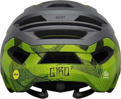 Giro Merit Spherical Adult Dirt Bike Helmet Matte Metallic Black/Ano Lime  *Small | eBay