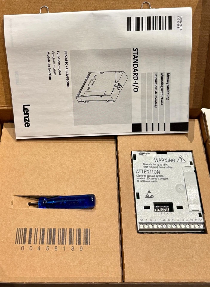 Lenze Funktionsmodul E82ZAFSC 13140243 OVP - sealed  - Bild 3 von 3
