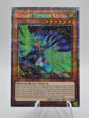 Radiant Typhoon Krosea | DOOD-EN015 | Starlight Rare | Doom of Dimensions
