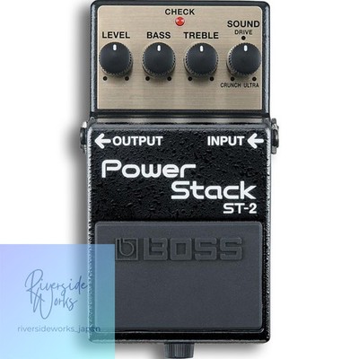 BOSS ST-2 Power Stack Distortion Guitar Effect with 5-Year Warranty