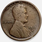 1916-S Lincoln Wheat Cent Penny 1c Very Good VG+ * Original Surfaces* 1916S #5