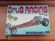 Nagano Super Exciting Silhouette 1/24 Scale Drag Racing Plastic Model kit O4365