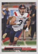 2023 Upper Deck CFL Exclusives 49/100 Jake Wieneke #25 ex5
