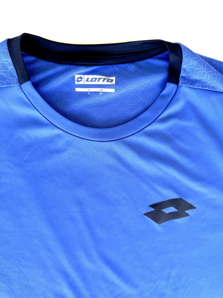 Camisa de tenis Lotto Squadra III para hombre talla M Foto 2 de 4