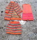 WILD 'N WOOLY # 1218 * Vintage 1968 MOD Francie Mattel * Near Compl Flaws Read