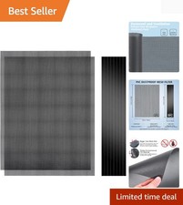 400x300mm DIY PC Case Dust Mesh Filter, 2Pack PVC Dustproof Mesh Filter Cover...