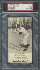 1959 Yoo-Hoo with Tab Gil McDougald PSA 5.5 New York Yankees