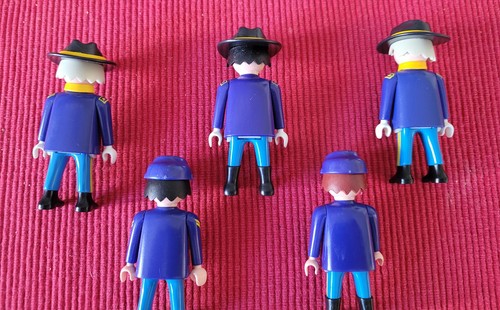 Playmobil ++ Nordstaatler Soldaten ++ ACW Western Sammlung Konvolut - Bild 4 von 6