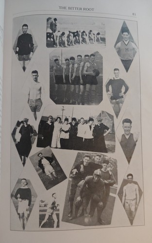 1919 Missoula Montana High School Yearbook THE BITTER ROOT - Picture 10 of 11