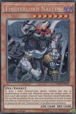 YU-GI-OH, FINSTERLORD NASTEN, SCR, DESO-DE032, 1. Auflage, TOP
