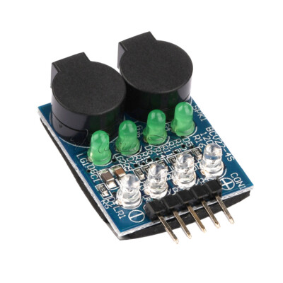 2S-4S Cell Lipo Battery Dual Speaker Low Voltage Alarm Buzzer w/ LED 7.4V-14.8V