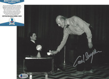 CAREL STRUYCKEN SIGNED 'TWIN PEAKS' GIANT 8x10 SHOW PHOTO ACTOR BECKETT BAS COA